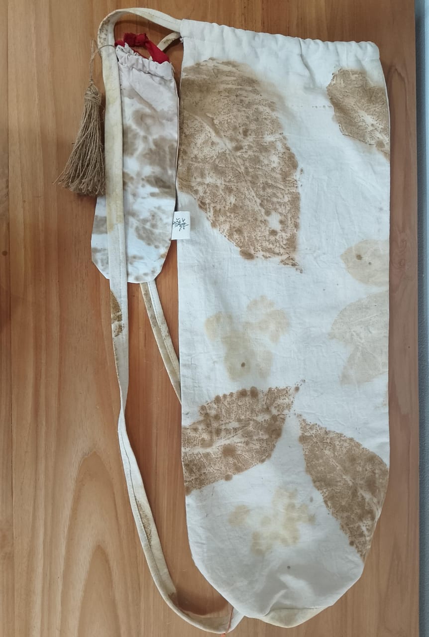 Asana Yoga Mat Cream Cover Made from Cotton πΏπ§